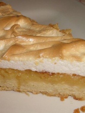 tarte au citron meringué